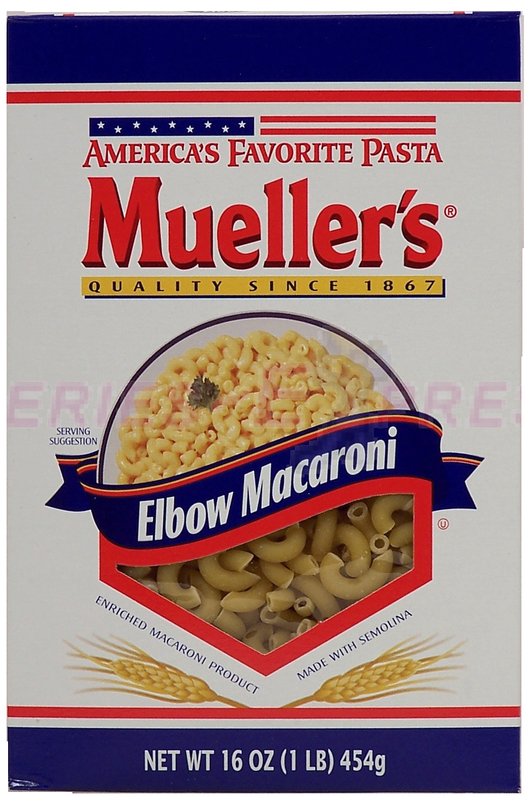 Mueller's Macaroni elbows enriched Full-Size Picture